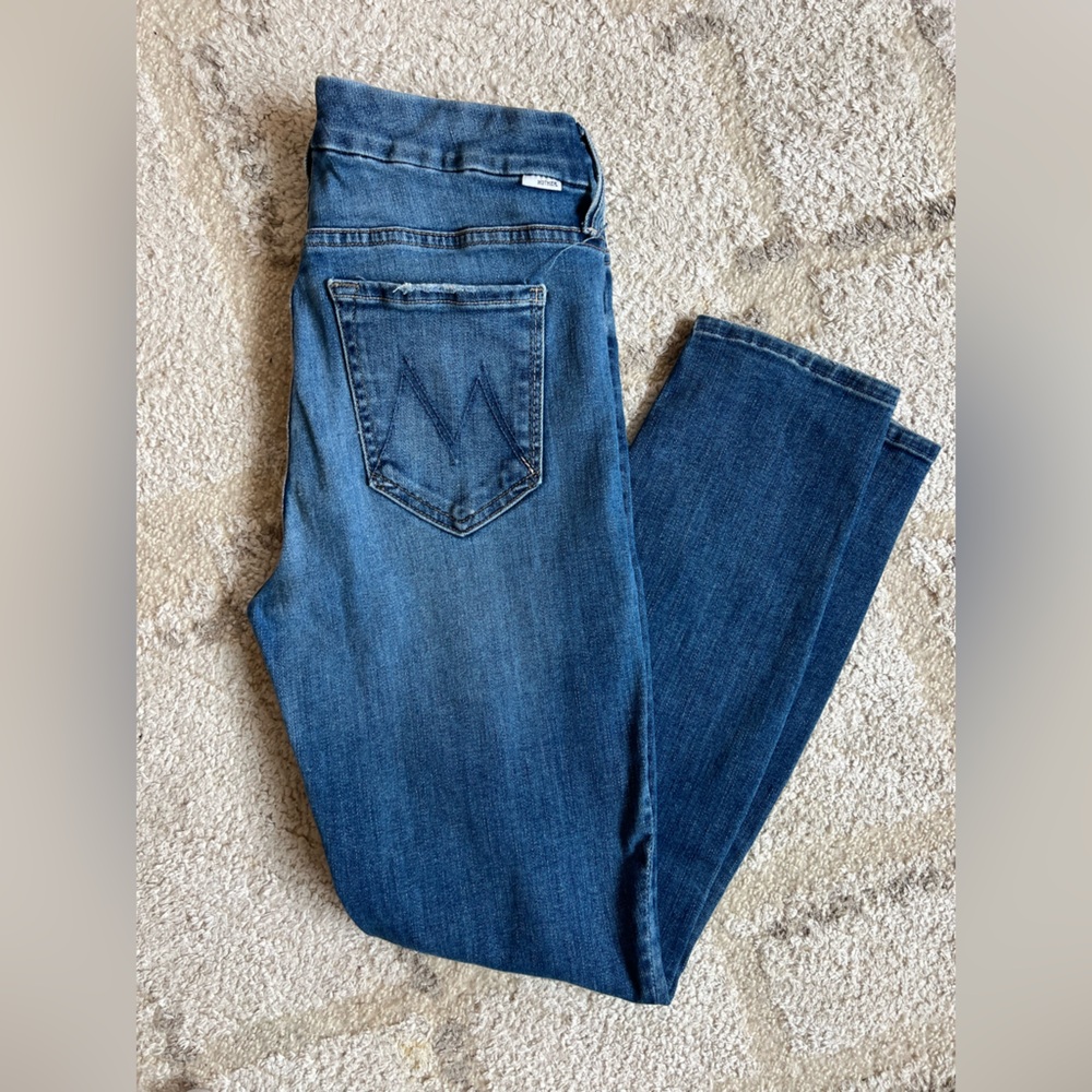 MOTHER Jean — THE LOOKER CROP size 26
